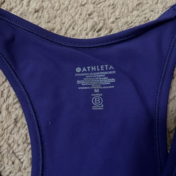 Medium Athleta purple tank top - Picture 2 of 4